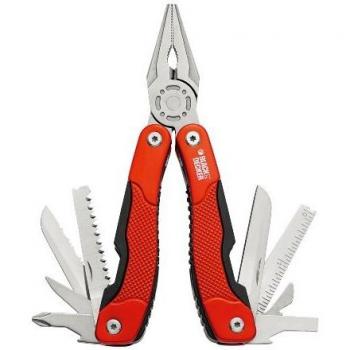 Multiherramienta BLACK+DECKER BDHT0-28110 de 12 Herramientas en Acero Inoxidable con Alicates, 200mm x 13cm x 30mm, Peso 270g