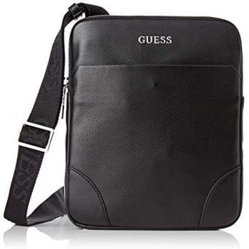 Guess - Cozy Manhattan, Shoppers y bolsos de hombro Hombre, Negro