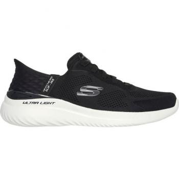 Zapatillas Skechers Bounder 2.0 - Emerge Hombre Black Mesh/Synthe