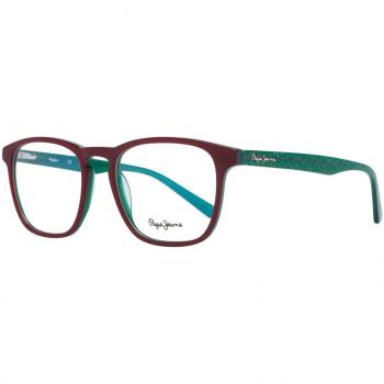 Pepe Jeans PJ3367 C4 Men's Eyeglasses Red Size 53 - Blue Light Block Available