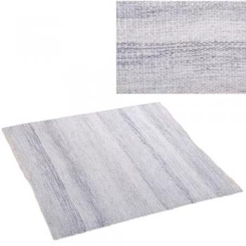 Alfombra Goa Blanco/Gris PET reciclado para exterior 180 x 270 x 1 cm