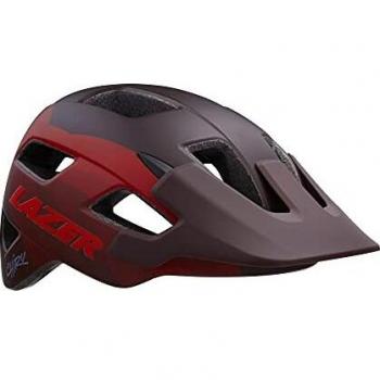 Casco de Ciclismo Unisex para Adultos Lazer Chiru en Rojo Mate, Talla M