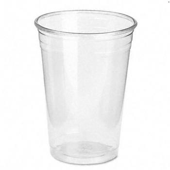 Vaso Plástico Transparente Irrompible 330 cc - Paquete de 50 Unidades