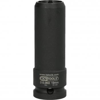 Cubos de impacto 1/2 KS Tools 515.0602 para placas de soporte atornilladas, 19 mm