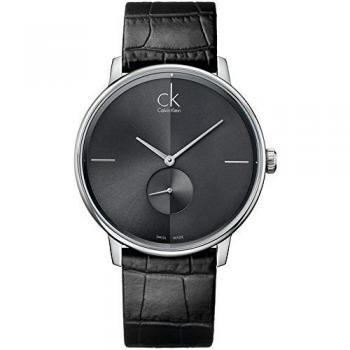 Calvin Klein Men's Analogue Quartz Watch with Leather Strap K2Y211C3