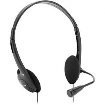 Auriculares con Micrófono Vultech HS-01, Conexión Jack 3.5mm, Volumen Ajustable