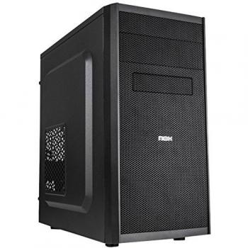 NOX NXCBAYMX - Caja de Ordenador Torre Micro ATX, Color Negro