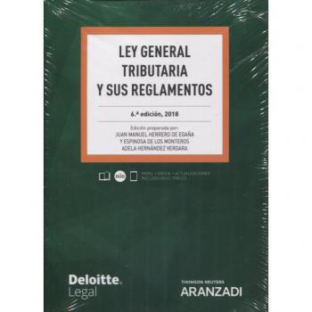Ley General Tributaria y sus Reglamentos: 84 - Hernández Vergara, Adela;Herrero de Egaña y Espinosa de los Monteros, Juan Manuel