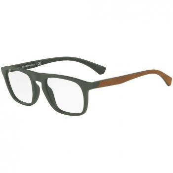Emporio Armani 0EA3151 Monturas de gafas, Matte Military Green, 54 para Hombre