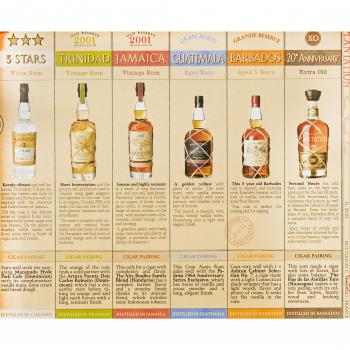 Plantation Plantation EXPERIENCE BOX Artisanal Rum 41% Vol. 6x0,1l in Giftbox - 600 ml