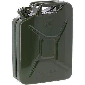 Bidón metálico de gasolina GT GARDEN - 20 litros, resistente y duradero
