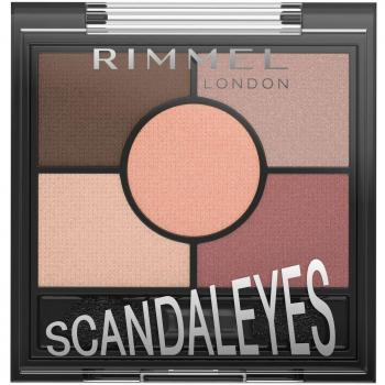 Rimmel Scandaleyes 5 Pan Eyeshadow Palette - Rose Quartz 003