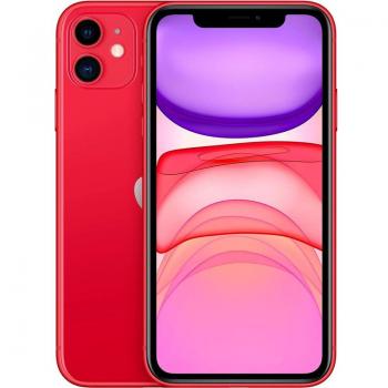 iPhone 11 reacondicionado (CPO) rojo, 4GB RAM, 128GB almacenamiento, pantalla IPS de 6.1 pulgadas, eSIM