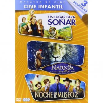 Maraton De Cine; Cine Infantil: Un Lugar Para Soñar / Las Cronicas De Narnia / Noche En El Museo 2 [DVD]