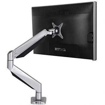 Fleximounts D7L Soporte de Monitor con Resorte de Gas, Soporte para Pantallas de televisores LCD LED de 10-34, Capacidad de Carga: 6-15 kg, inclinable, Giratorio 360 °, Ajustable en Altura