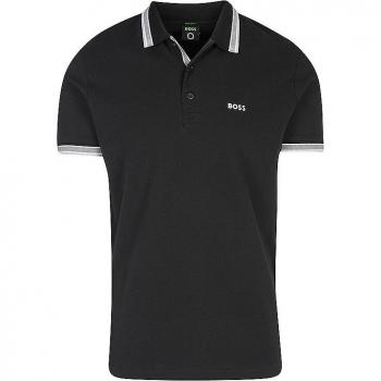 BOSS Men's Paddy Polo Shirt - Black - Size: M