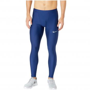 Nike M NK Run Mobility Tight Pants, Hombre, Blue Void/Reflective silv, S