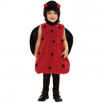 Disfraz de Mariquita Peluche Infantil Viving Costumes - Diseñado en España, talla 3-4 años