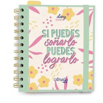 Agenda Escolar 2024/2025 Día Página M 11 Meses Amelie