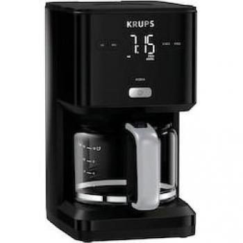 Cafetera de Filtro Krups KM6008 Smart'n Light, 1.25L, Temporizador 24h, Apagado Automático, Color Negro