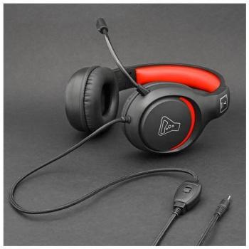 The G-Lab - Korp THALLIUM - Auriculares Gaming - Compatible PC, PS4, Xbox One - Rojo