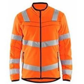 Blaklader High Visibility Microfleece Jacket, Orange, Size L