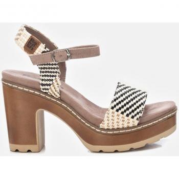 Sandalia de mujer Refresh 171800 Taupe Hebilla