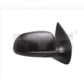 Espejo retrovisor TYC 313-0045 con diseño específico para vehículos, vidrio convexo para ampliar el campo de visión, carcasa resistente a impactos, fácil instalación y ajuste manual