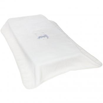 Manta Bordada Pes 80X110 Cm Peluche Beige