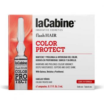 La Cabine Flash Hair Color Protect Serum Ampoules 7 x 5 ml for Dyed Hair