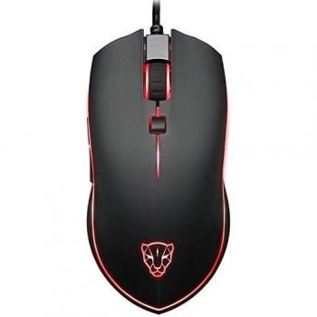 Kekexili motospeed Wired Gaming ratón V40 respiratorias 4000 dpi con 6 botones LED óptico con cable para jugadores de PC