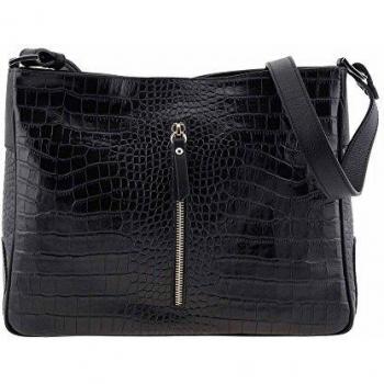 Bolso piel grabado