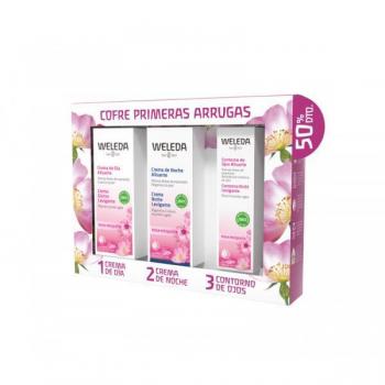 Weleda Pack Cuidado Facial Rosa Mosqueta Día y Noche + Contorno de Ojos Primeras Arrugas