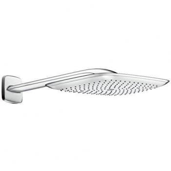 Hansgrohe 27437400 PuraVida 400 Air Ducha fija, Blanco/Cromo, 400 mm