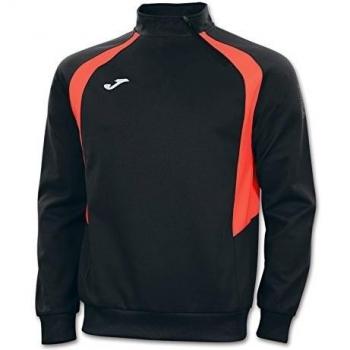 Joma Champion III - Sudadera para hombre, color negro/naranja flúor, talla XL