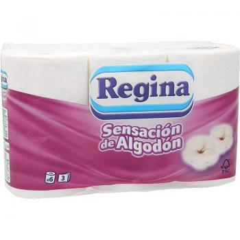 Papel Higiénico Regina Sensación - 42 Rollos, 175 Hojas de 3 Capas