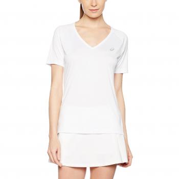 Asics oberbekleidung Club Cuello En V Top Blanco blanco Talla:small