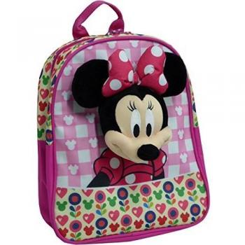 Disney Mochila con Dispositivo Electrónico, Habla Y Graba Tu Voz Mochila con Dispositivo Electrónico, Habla Y Graba Tu Voz, Unisex niños, Rosa, 24x30x9