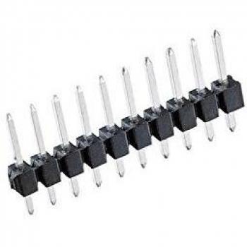 Conector macho BKL de 50 pines, chapado en oro, RM 2.54 mm, 1 fila