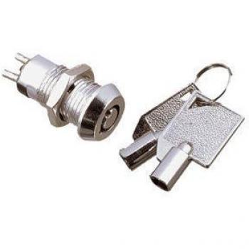 Interruptor a llave miniatura tubular ON - OFF 2 Llaves 250V Electro DH 11.951/2/MN