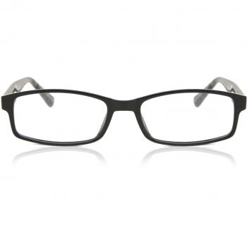 Gafas Anti-Azules Rectangulares Montuta Completa TR90 Negras para Hombre - SmartBuy Collection
