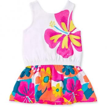 Tuc Tuc - Vestido de niña sin mangas con abertura trasera Laguna Beach
