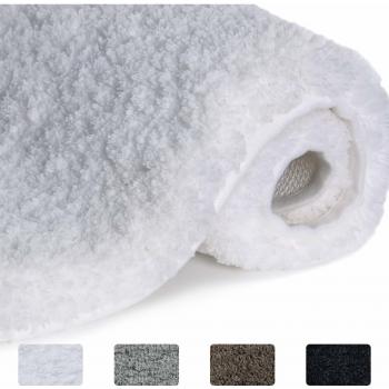 Lifewit Alfombra De Baño Tacto Suave Antideslizante Alfombrilla Microfibra Suave Lujosa Caucho Antideslizante Lujosa Alfombra de Ducha