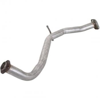 Tubo de escape 4MAX 0219-01-26035/0219-01-26035P - Tubo de escape para motocicleta, fabricado en acero inoxidable, con acabado pulido, diseño optimizado para mejorar el