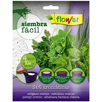 Flower 51167 51167-Siembra fácil aromáticas, No Aplica, 19x2x19 cm