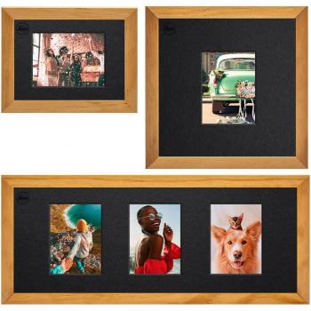 Leica Picture Frame Set for SOFORT 2 Instant Camera - Natural Pine