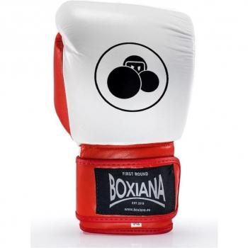Guantes de boxeo First Round White & Red Boxiana