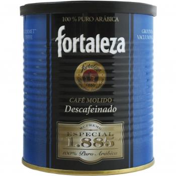 Café Fortaleza Café Molido Descafeinado Supremo - 250 gr - [Pack de 3]