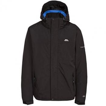 Trespass Chaqueta Donelly Tp75 para hombre, Hombre, Chaqueta, MAJKRAL20005_BLKXS, negro, XS