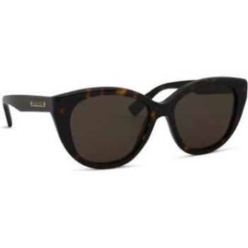 Gucci GG1588S 002 Sunglasses, Cat Eye Style, Women's, Havana Brown, Size: 54 MM